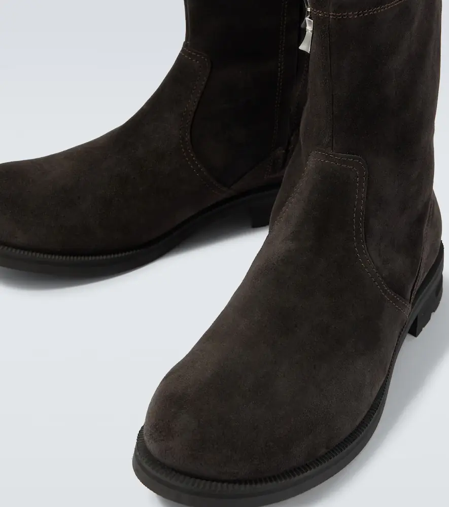Kiko Kostadinov Farkas suede ankle boots | Thumbnail 3