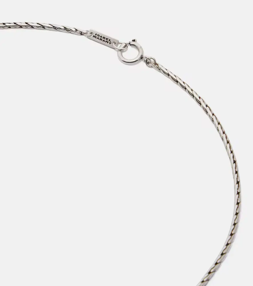Isabel Marant Halsey embellished necklace | Thumbnail 2