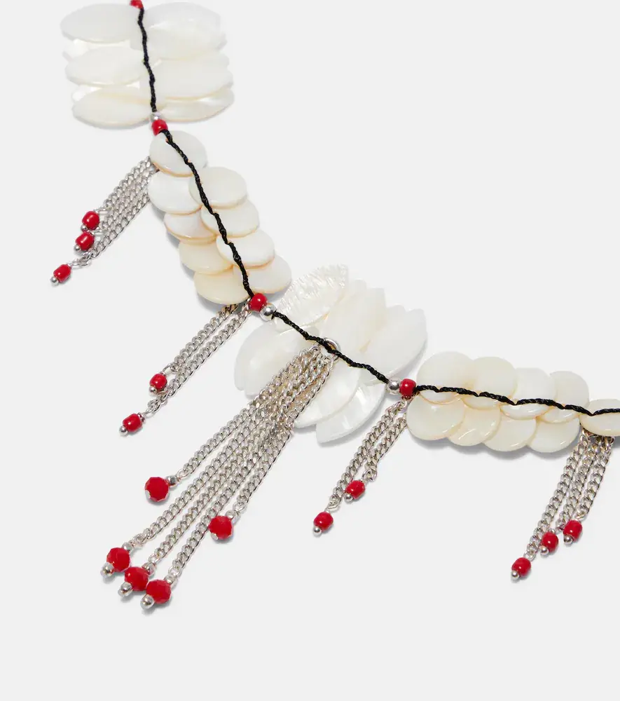 Isabel Marant Halsey embellished necklace | Thumbnail 3