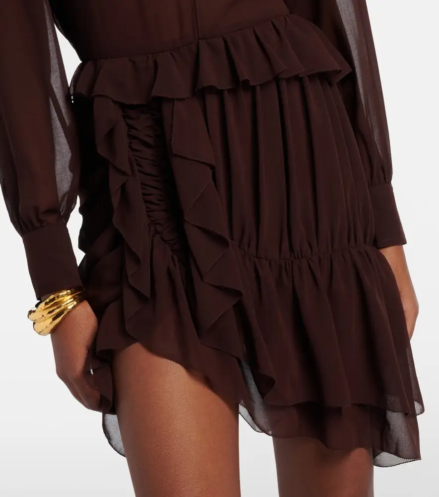 Jacques Wei Ruffled asymmetric minidress | Thumbnail 5 Jacques Wei Ruffled asymmetric minidress | Thumbnail 5