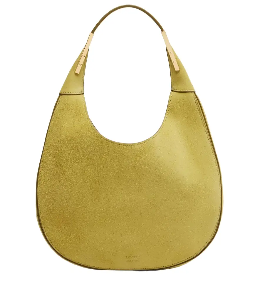 Savette Florence Small suede shoulder bag | Image 1 Savette Florence Small suede shoulder bag | Image 1