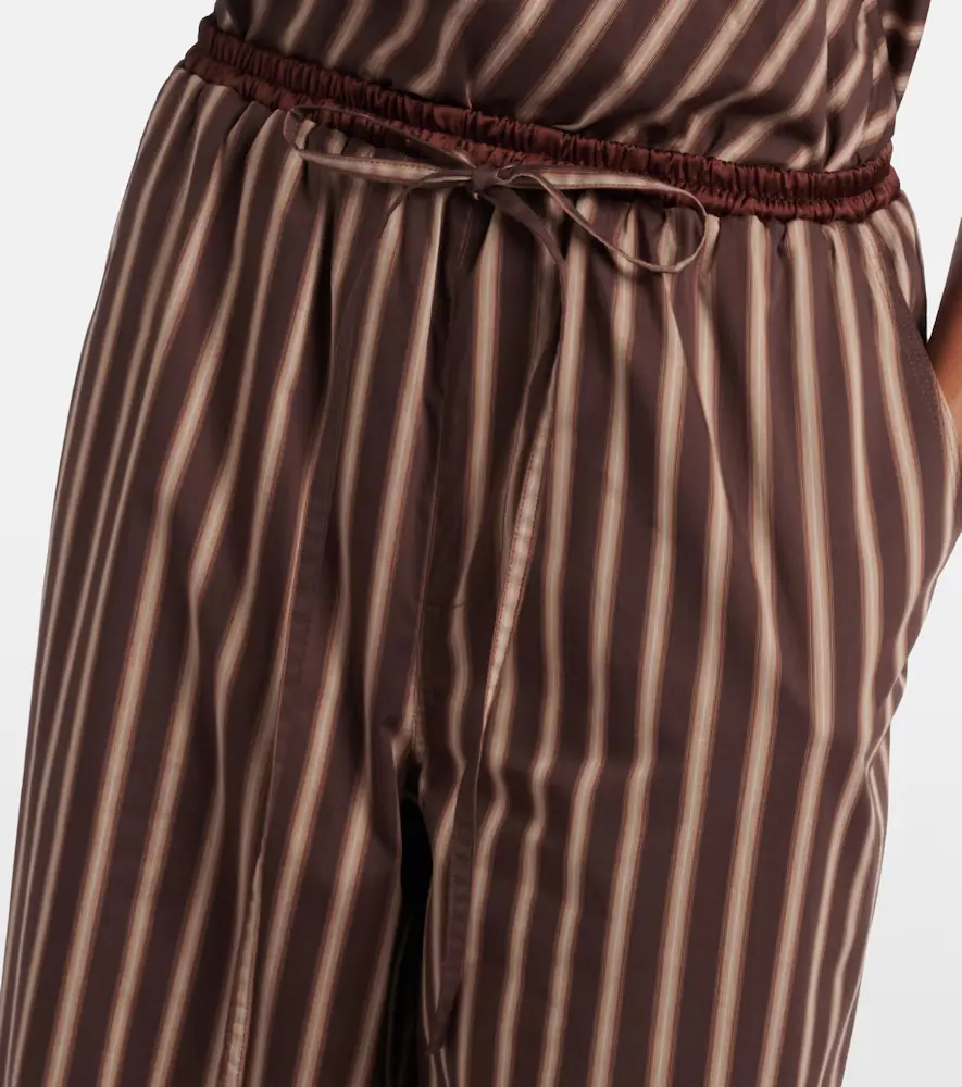 Jacques Wei Striped cotton-blend wide-leg pants | Thumbnail 4 Jacques Wei Striped cotton-blend wide-leg pants | Thumbnail 4