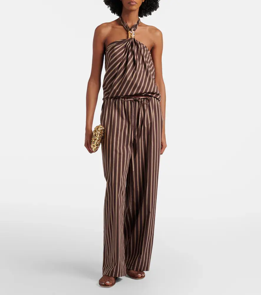 Jacques Wei Striped cotton-blend wide-leg pants | Thumbnail 5 Jacques Wei Striped cotton-blend wide-leg pants | Thumbnail 5