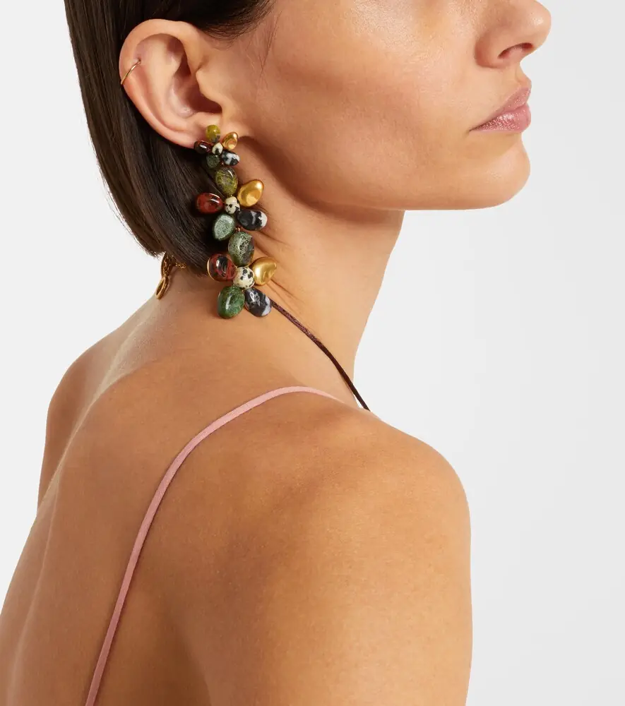 Zimmermann Norma 16kt gold-plated drop earrings | Thumbnail 5