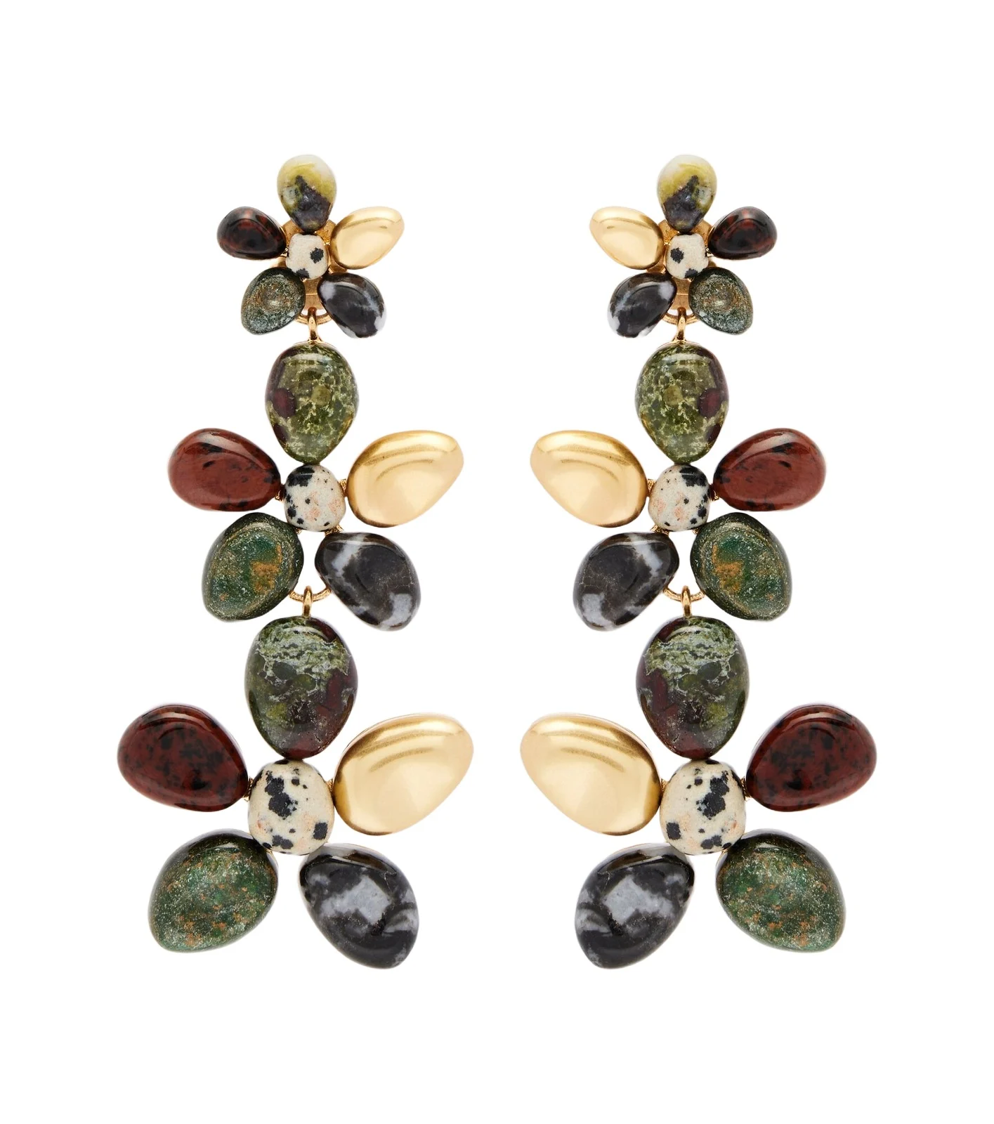 Zimmermann Norma 16kt gold-plated drop earrings