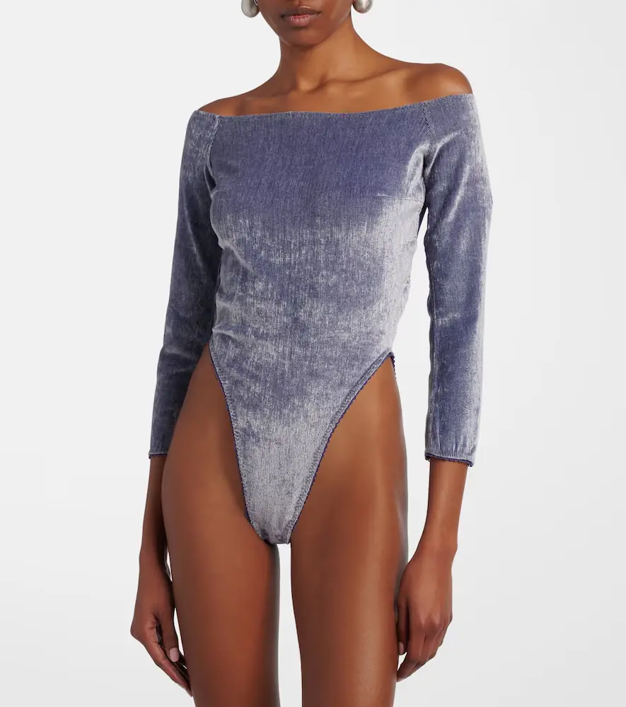 Jacques Wei Off-shoulder bodysuit | Thumbnail 2