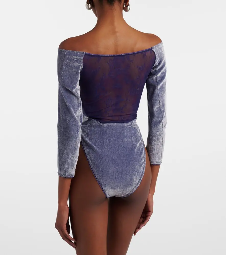 Jacques Wei Off-shoulder bodysuit | Thumbnail 3