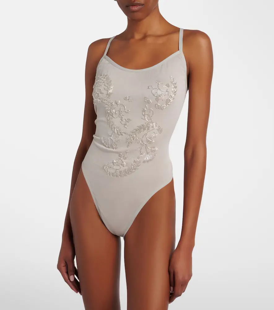 Jacques Wei Beaded bodysuit | Thumbnail 4