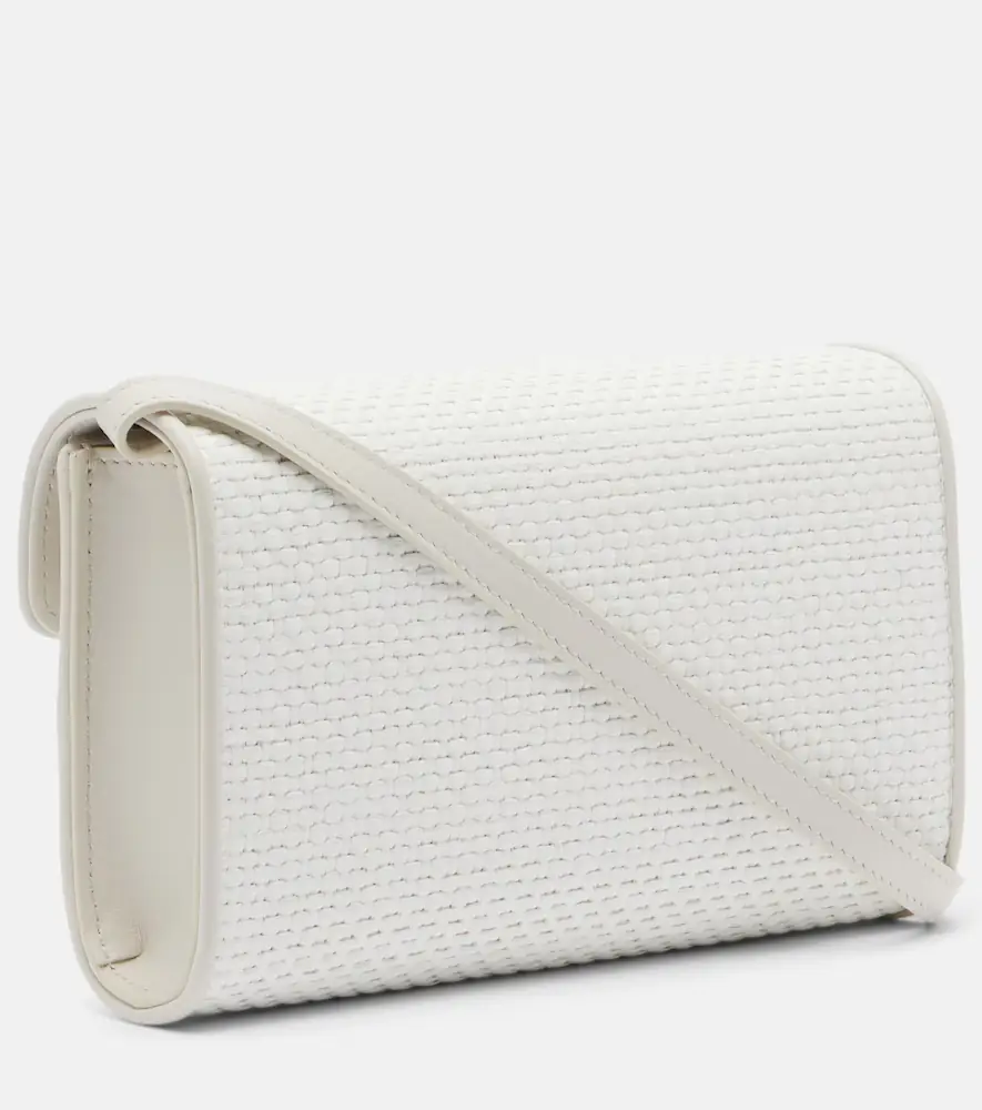 Savette Symmetry Mini raffia crossbody bag | Thumbnail 2 Savette Symmetry Mini raffia crossbody bag | Thumbnail 2