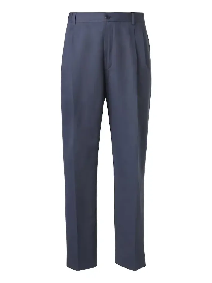 Linen and cotton straight pants Linen and cotton straight pants