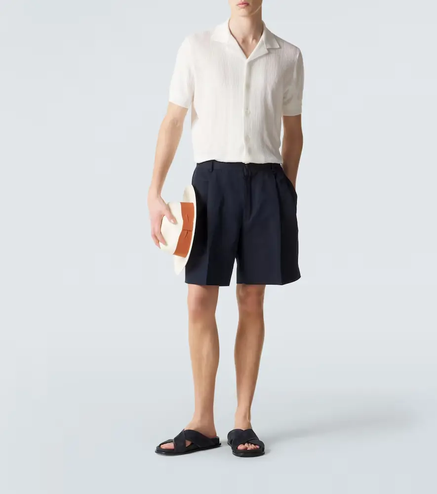 Brioni Linen and cotton shirt | Thumbnail 2