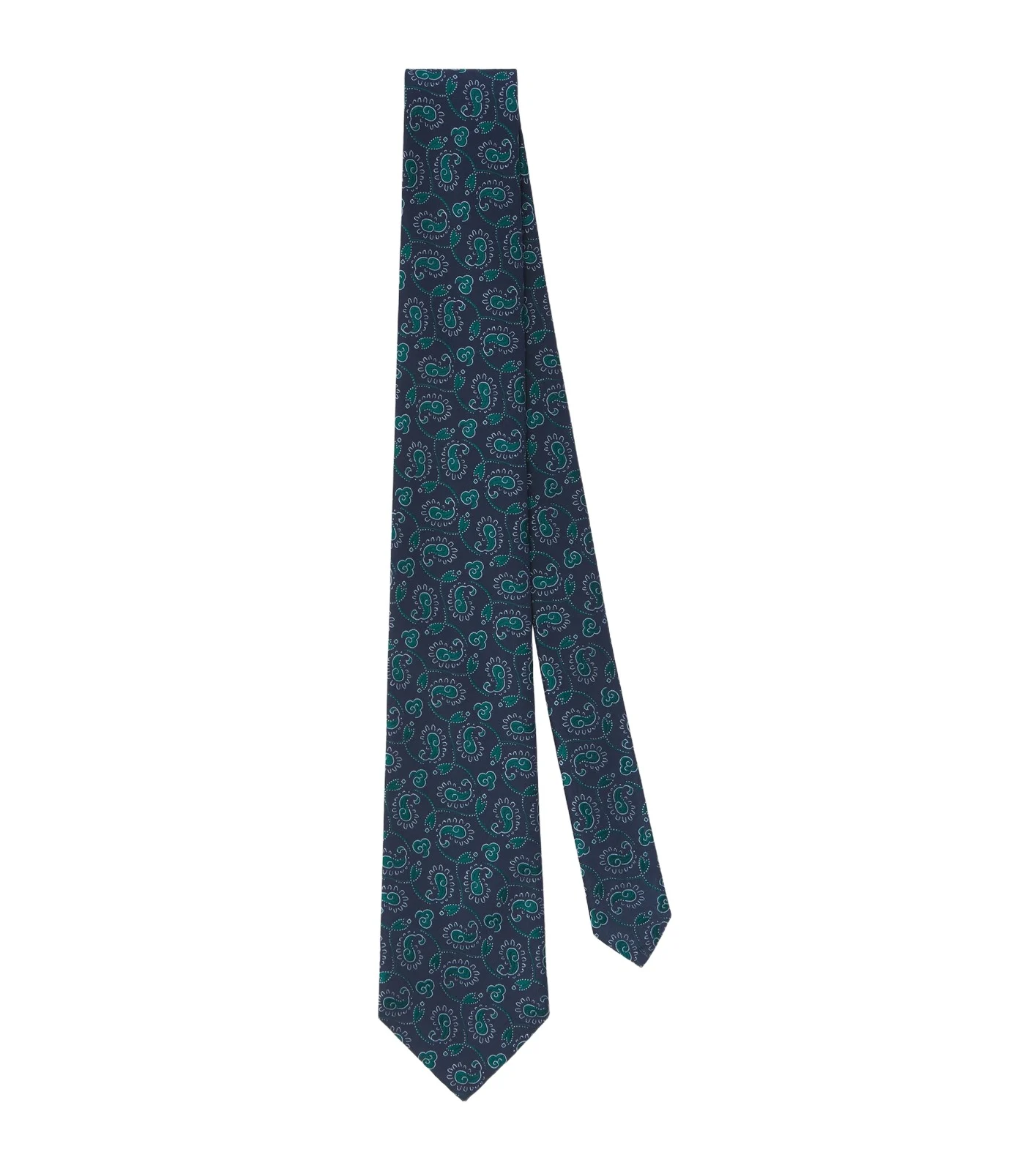 Silk paisley jacquard tie Silk paisley jacquard tie