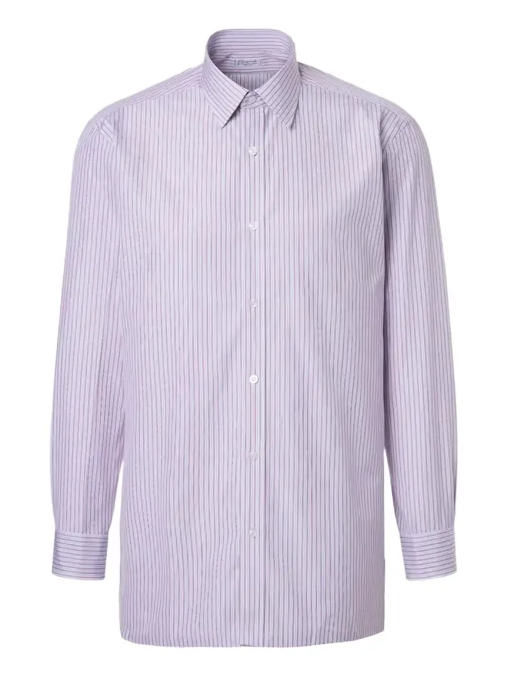 Charvet Striped cotton shirt