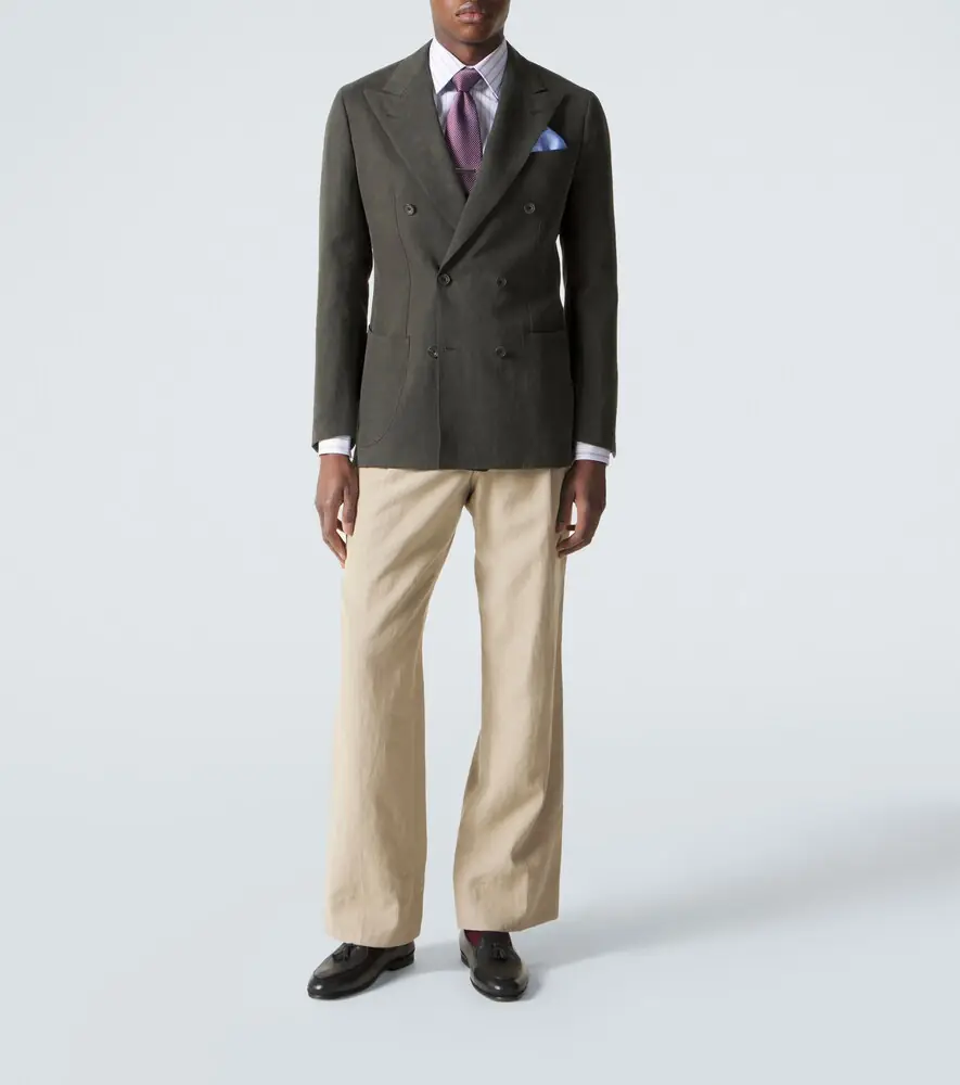 Charvet Striped cotton poplin shirt | Thumbnail 7 Charvet Striped cotton poplin shirt | Thumbnail 7
