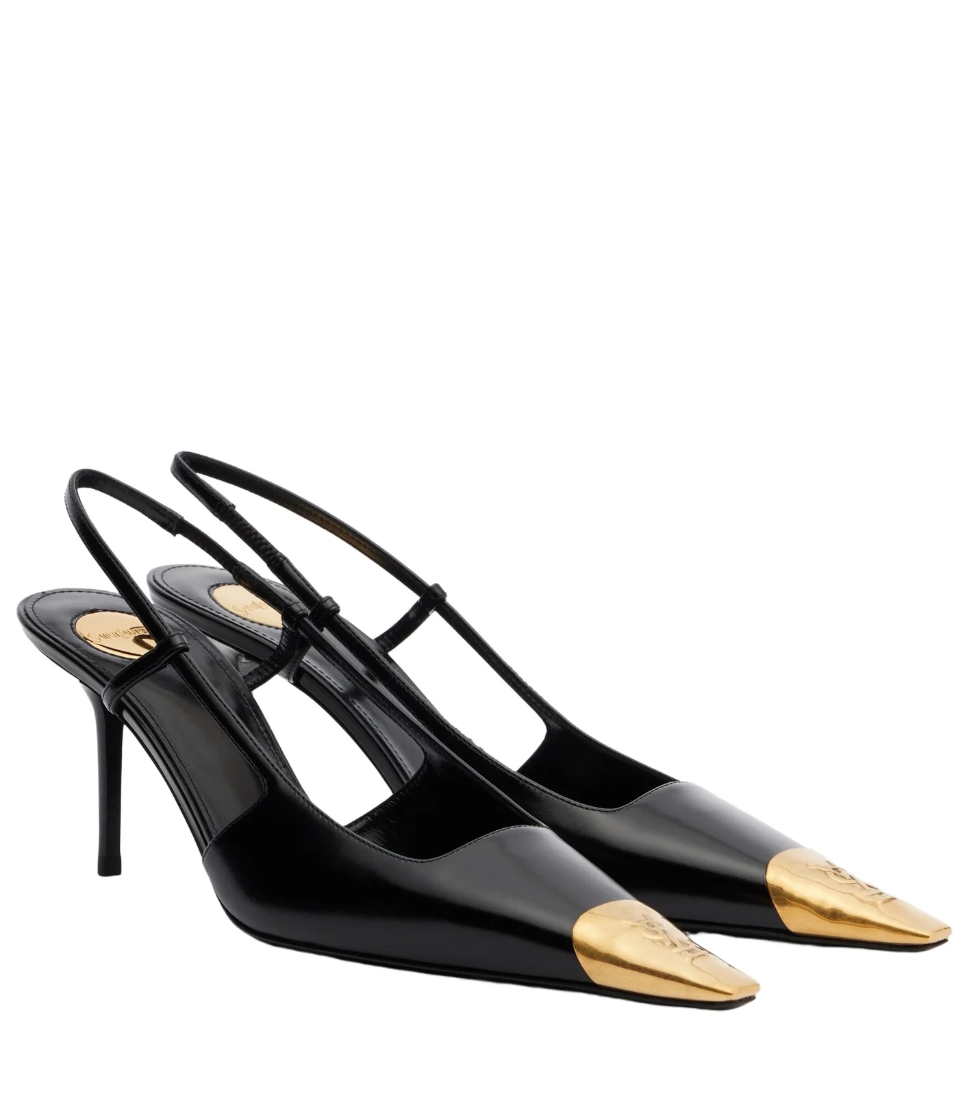 Jeanne 75 leather slingback pumps Jeanne 75 leather slingback pumps