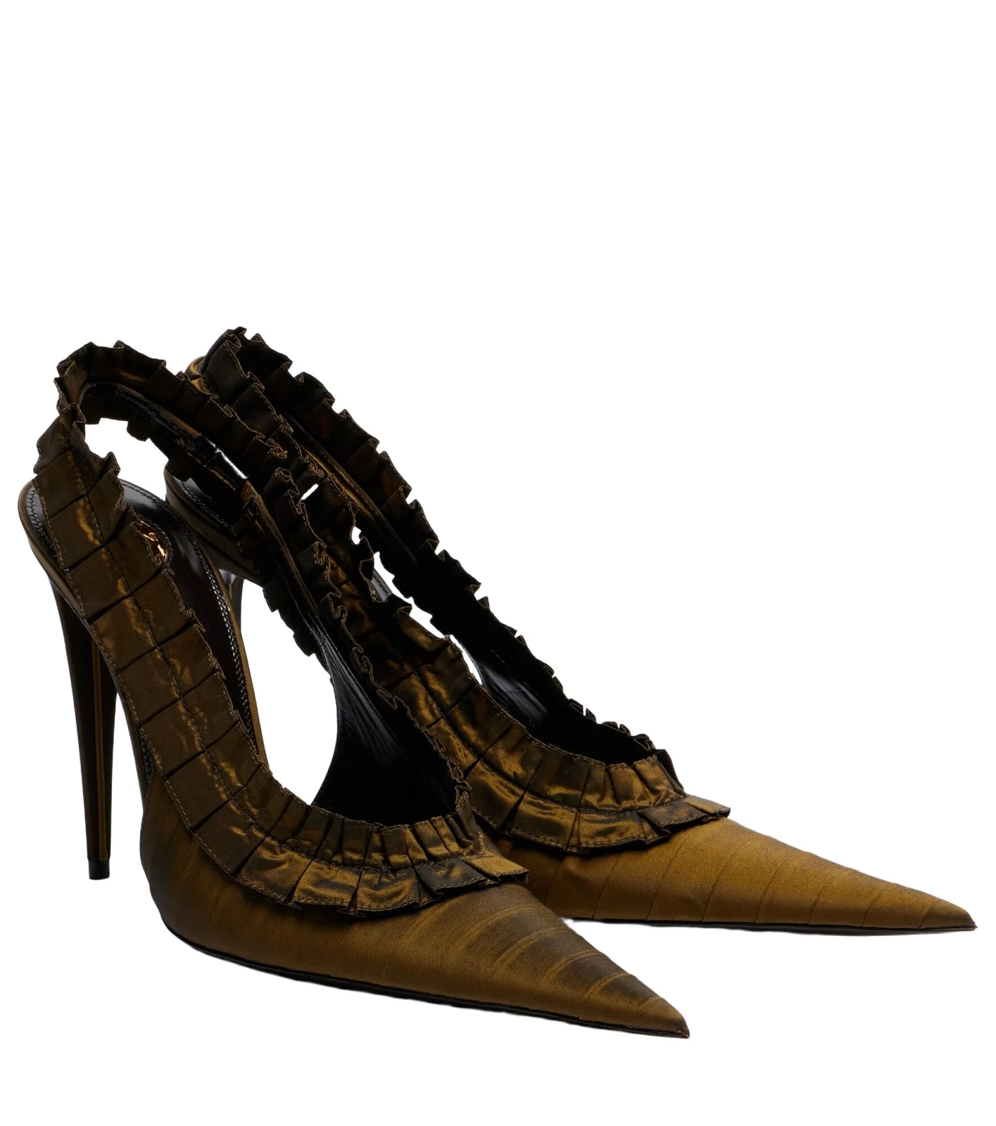 Madeleine taffeta slingback pumps Madeleine taffeta slingback pumps