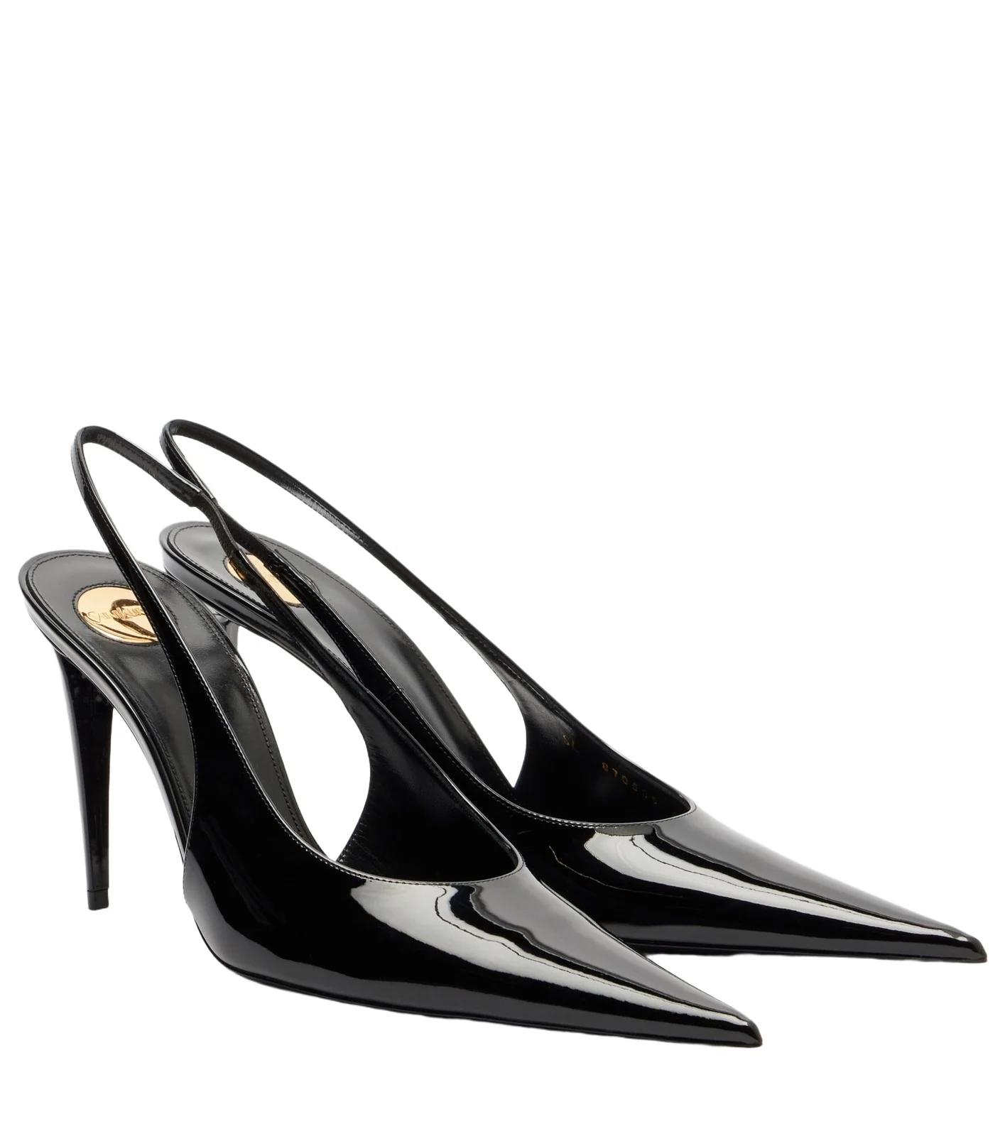 Guermantes 95 patent leather slingback pumps Guermantes 95 patent leather slingback pumps
