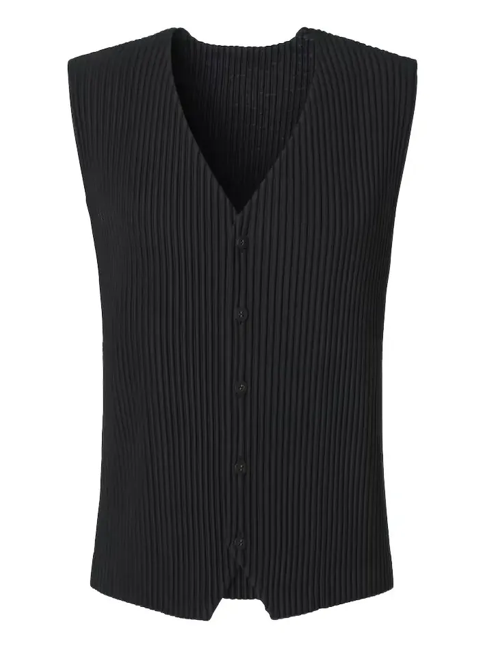 Homme Plissé Issey Miyake Homme Plissé Issey Miyake Basics pleated vest