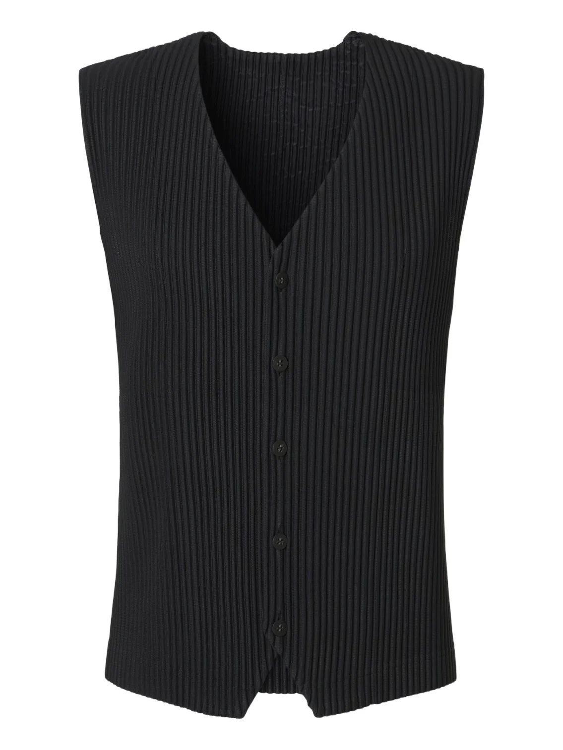 Basics pleated vest