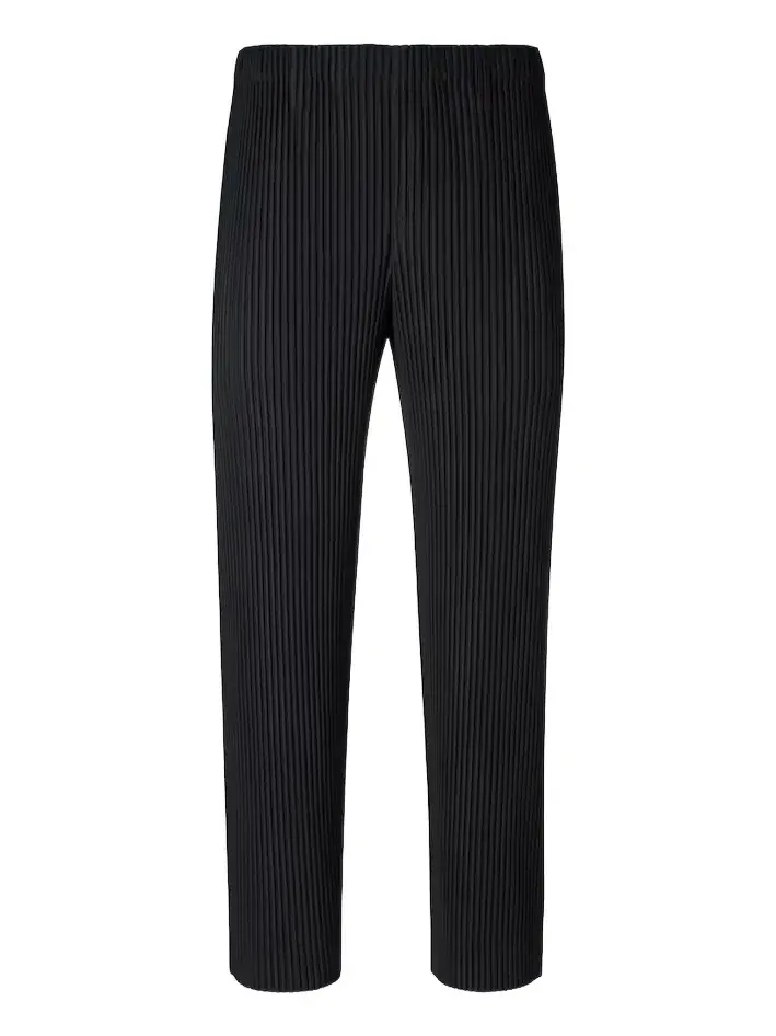 Homme Plissé Issey Miyake Homme Plissé Issey Miyake Basics pleated straight pants