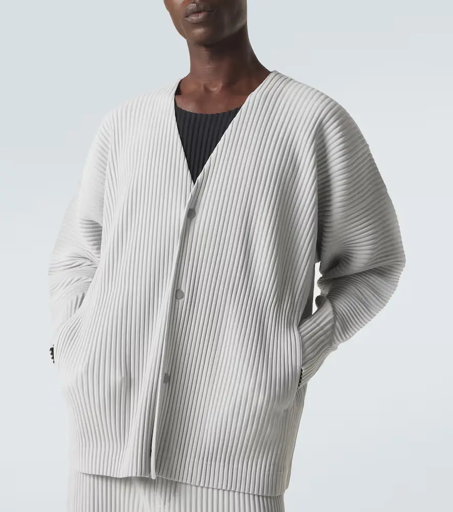 Homme Plissé Issey Miyake Homme Plissé Issey Miyake Color Pleats cardigan | Thumbnail 5