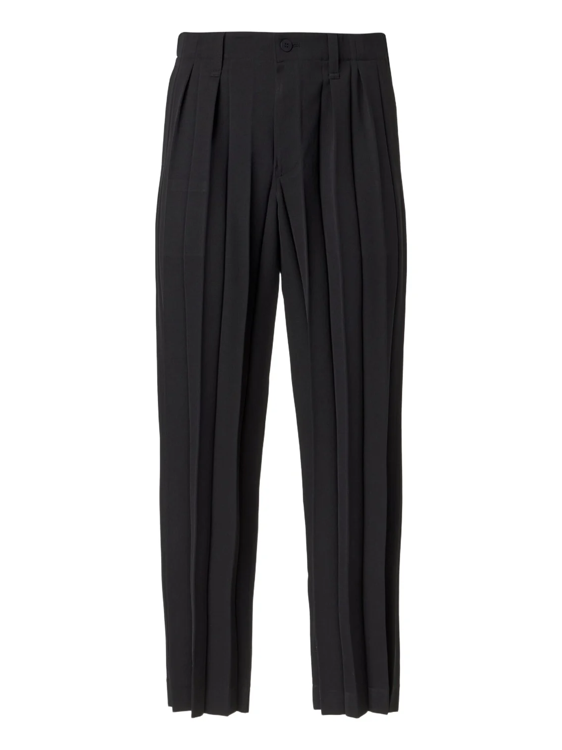 Homme Plissé Issey Miyake Edge Ensemble pleated straight pants Homme Plissé Issey Miyake Edge Ensemble pleated straight pants