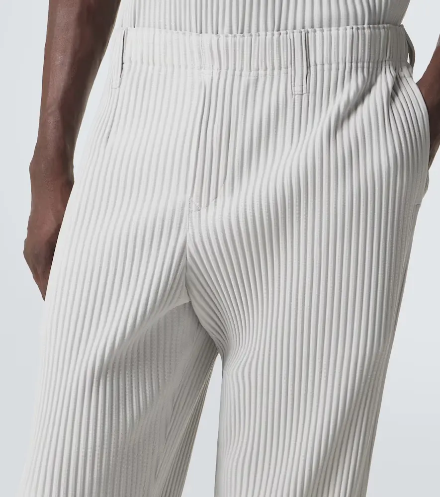 Homme Plissé Issey Miyake Basics pleated straight pants | Thumbnail 2 Homme Plissé Issey Miyake Basics pleated straight pants | Thumbnail 2