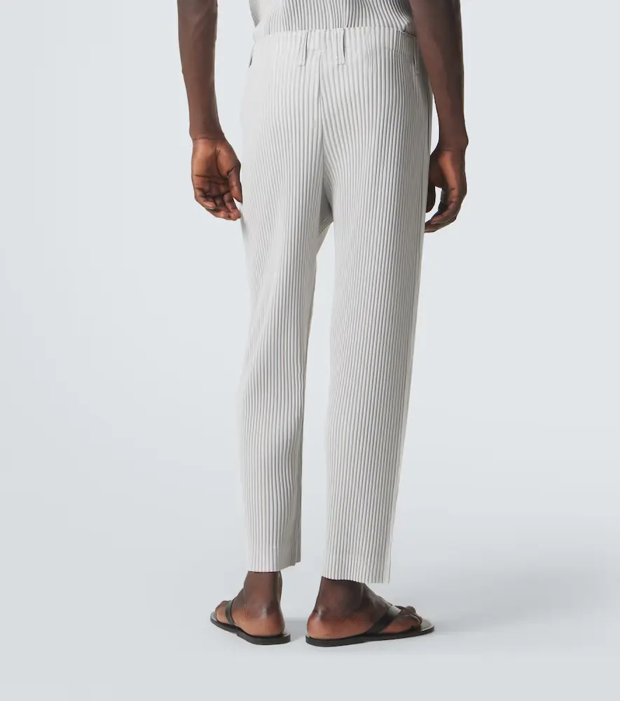 Homme Plissé Issey Miyake Basics pleated straight pants | Thumbnail 4 Homme Plissé Issey Miyake Basics pleated straight pants | Thumbnail 4