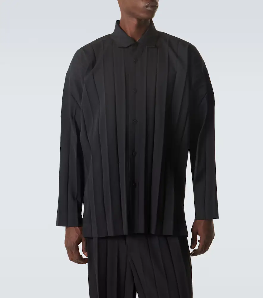 Homme Plissé Issey Miyake Edge Ensemble pleated shirt | Thumbnail 2 Homme Plissé Issey Miyake Edge Ensemble pleated shirt | Thumbnail 2