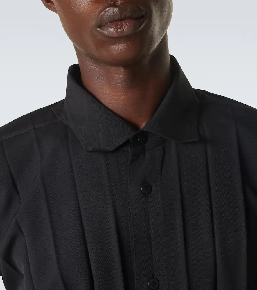 Homme Plissé Issey Miyake Edge Ensemble pleated shirt | Thumbnail 4 Homme Plissé Issey Miyake Edge Ensemble pleated shirt | Thumbnail 4