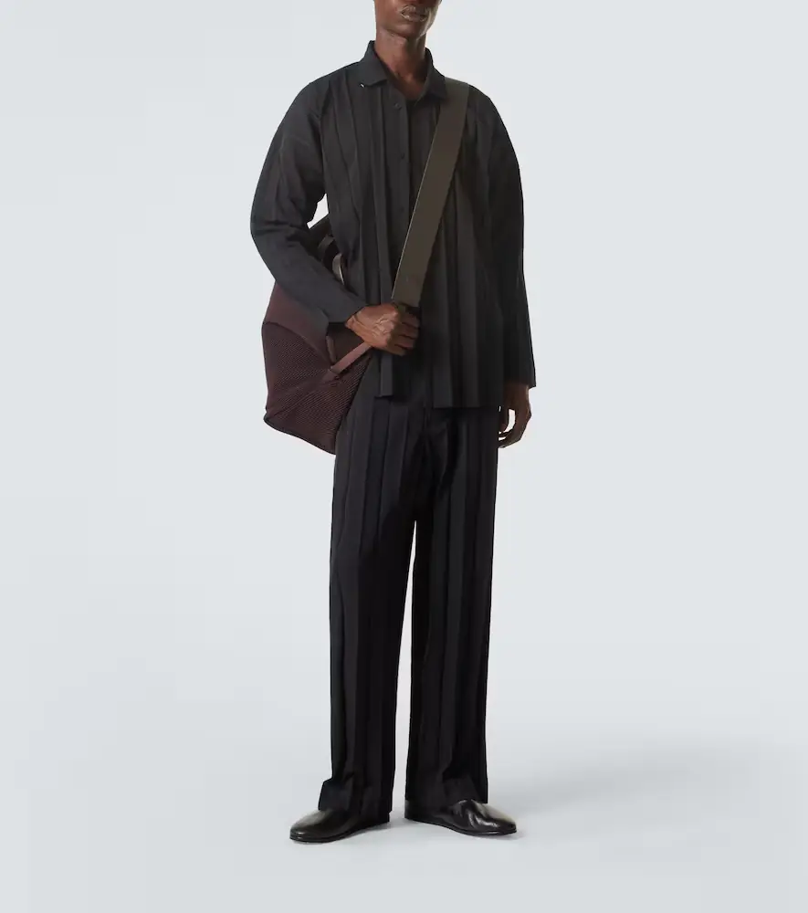 Homme Plissé Issey Miyake Edge Ensemble pleated shirt | Thumbnail 6 Homme Plissé Issey Miyake Edge Ensemble pleated shirt | Thumbnail 6