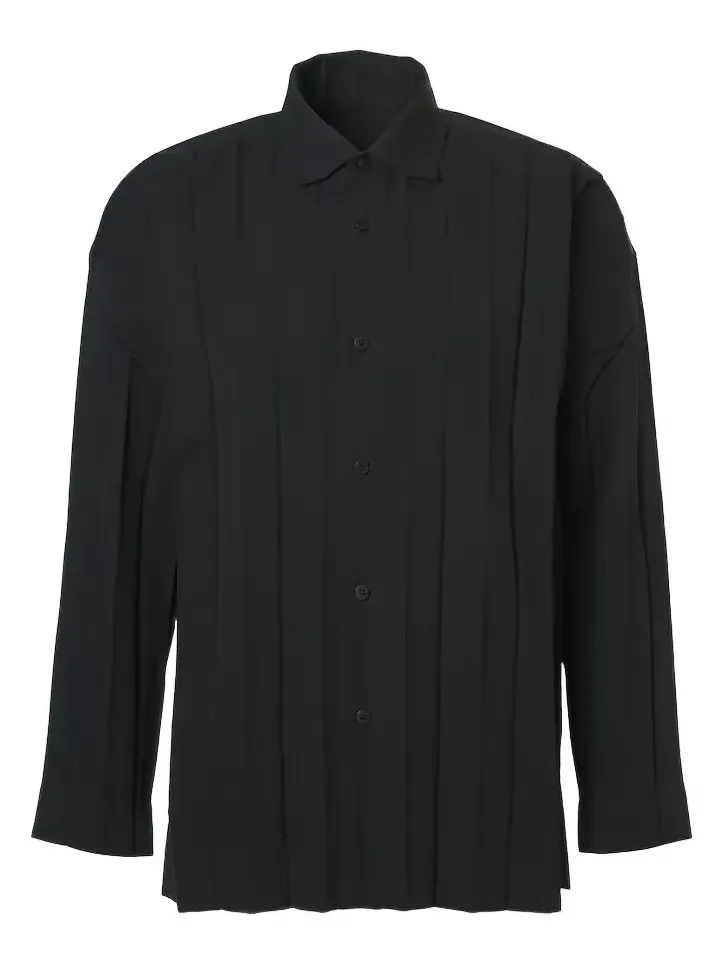 Homme Plissé Issey Miyake Edge Ensemble pleated shirt Homme Plissé Issey Miyake Edge Ensemble pleated shirt