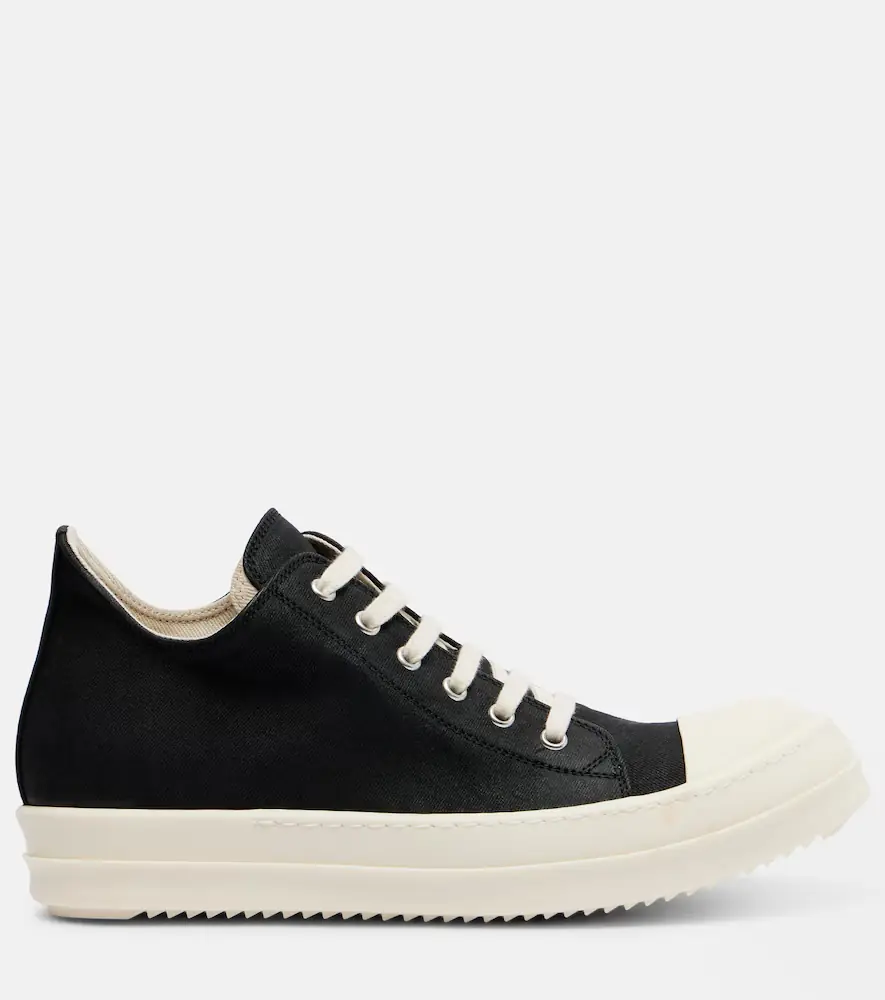 Rick Owens DRKSHDW denim sneakers | Thumbnail 2 Rick Owens DRKSHDW denim sneakers | Thumbnail 2