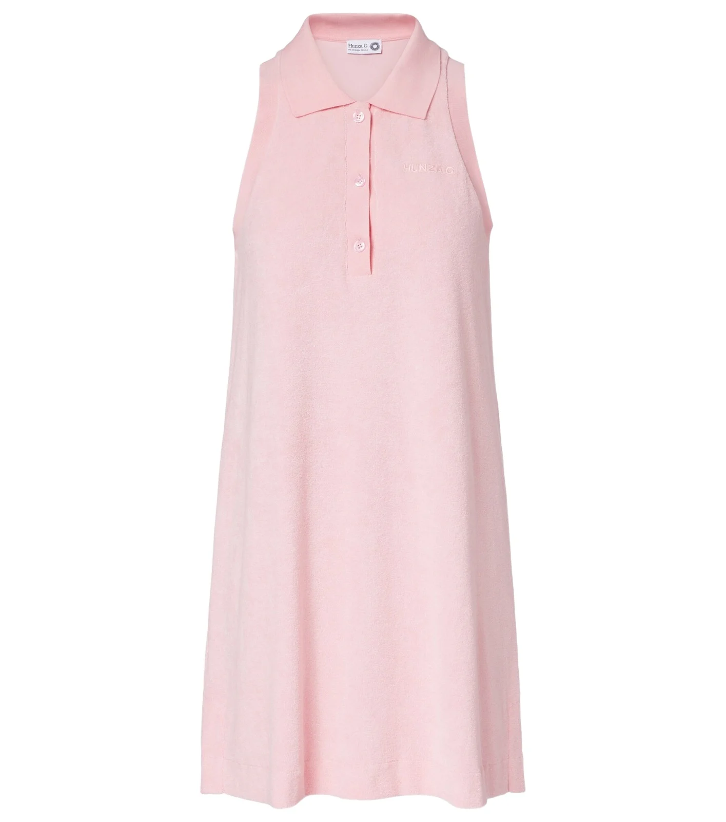 Logo cotton terry polo dress Logo cotton terry polo dress