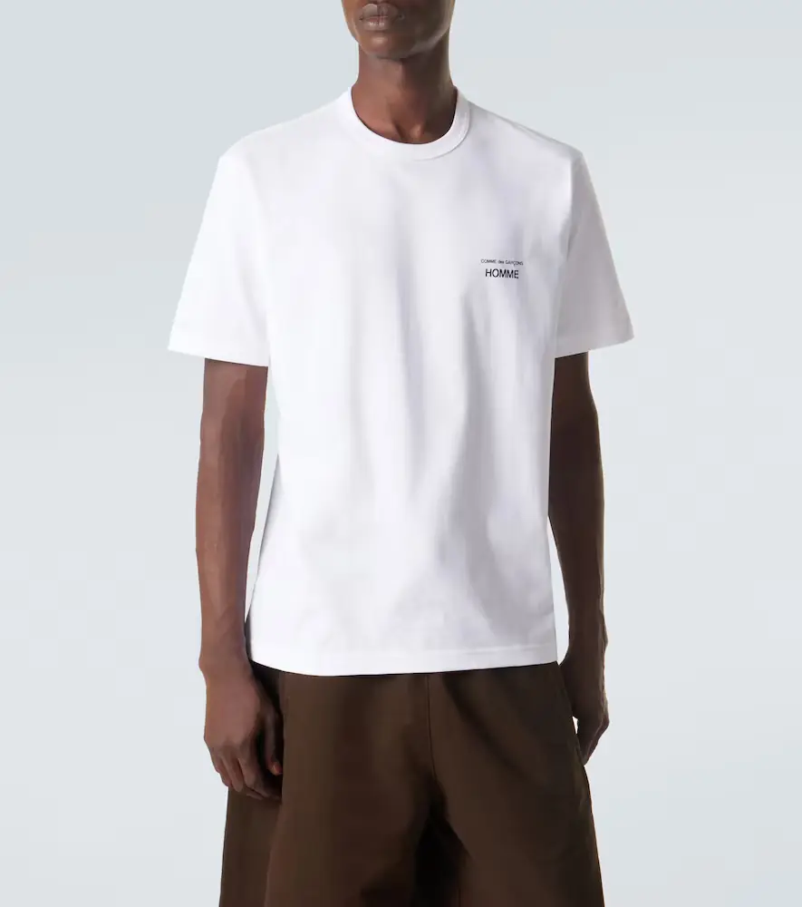 Comme des Garcons Homme Comme des Garçons Homme Cotton jersey T-shirt | Thumbnail 4