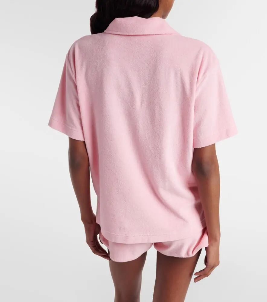 Hunza G Resort cotton terry shirt | Thumbnail 4