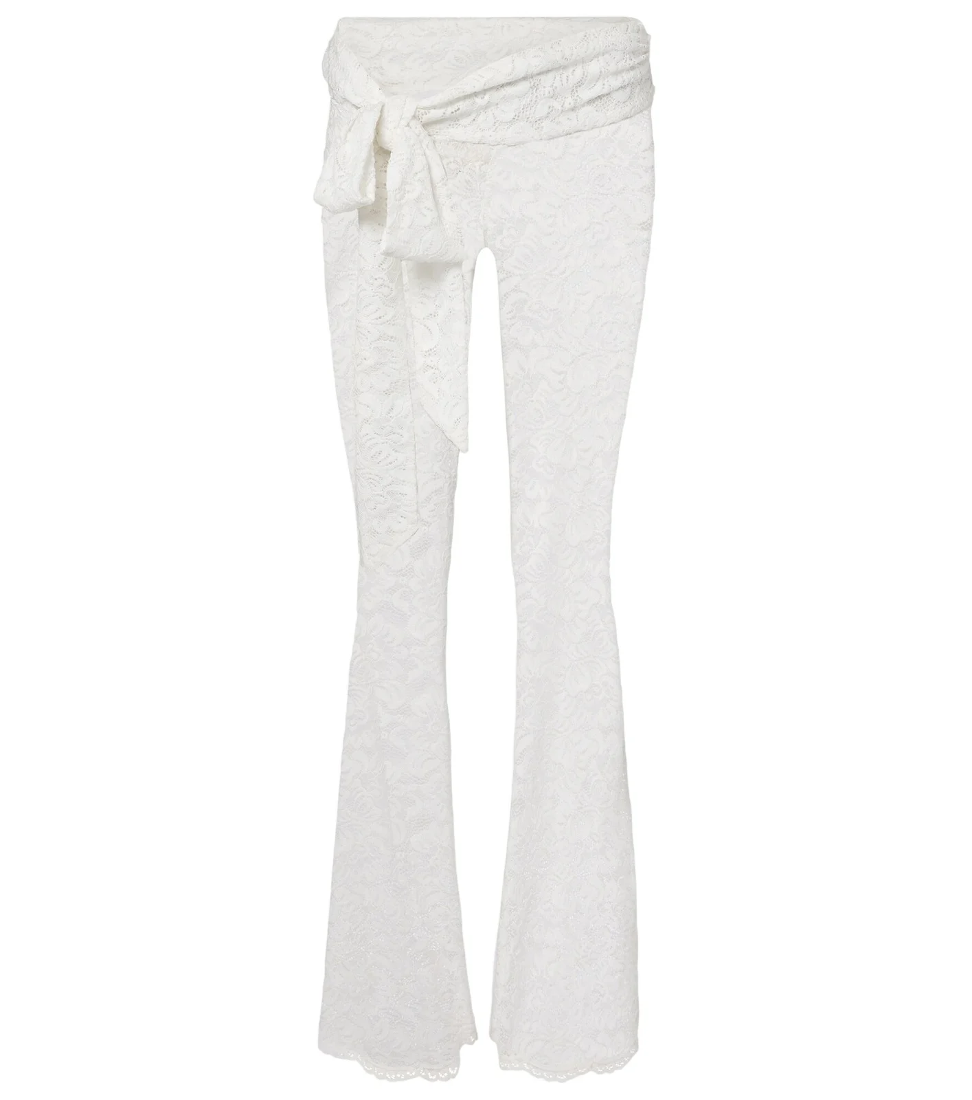 Vecna sheer lace flared pants