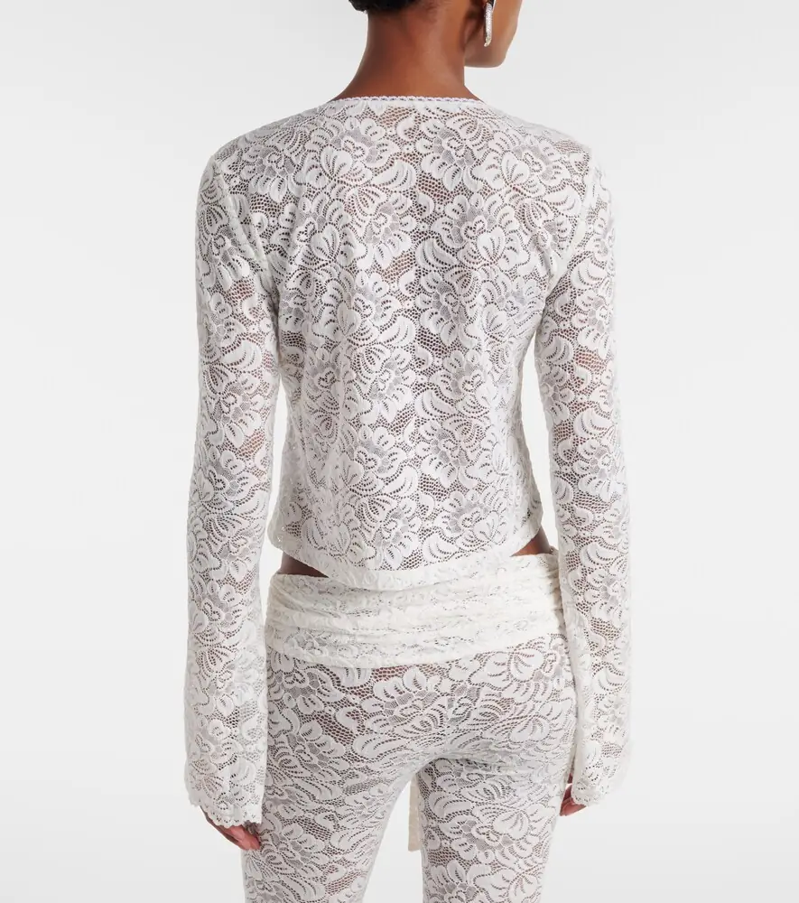 Bananhot Trista sheer lace cardigan | Thumbnail 5 Bananhot Trista sheer lace cardigan | Thumbnail 5
