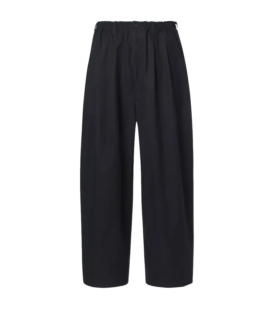 Comme des Garcons Homme Comme des Garçons Homme Cotton twill wide-leg pants | Image 1 Comme des Garcons Homme Comme des Garçons Homme Cotton twill wide-leg pants | Image 1