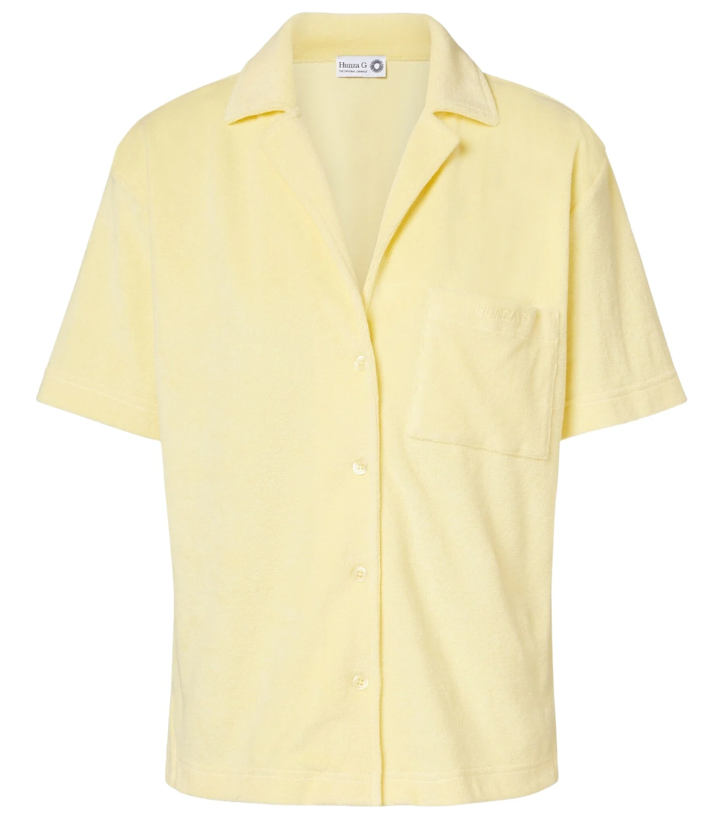Hunza G Resort cotton terry shirt