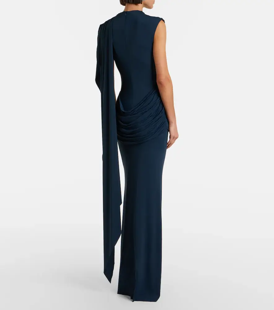 DE LA VALI Jersey maxi dress | Thumbnail 5