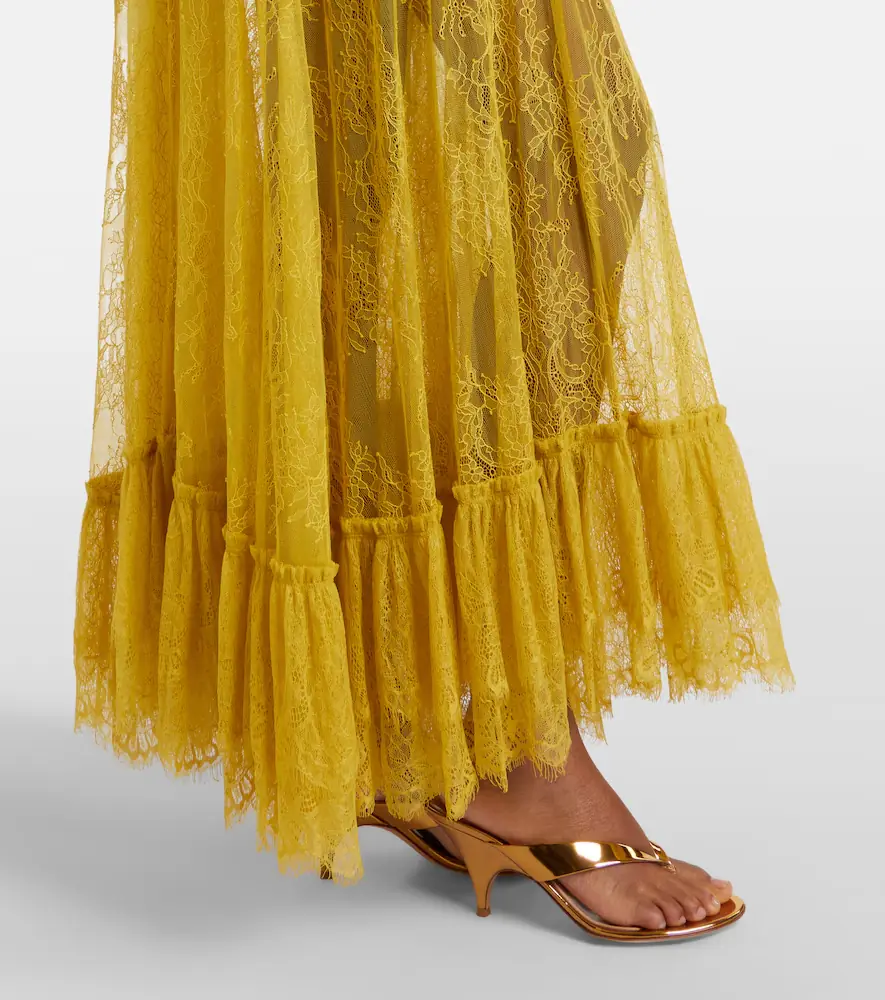 DE LA VALI Kala lace maxi dress | Thumbnail 2