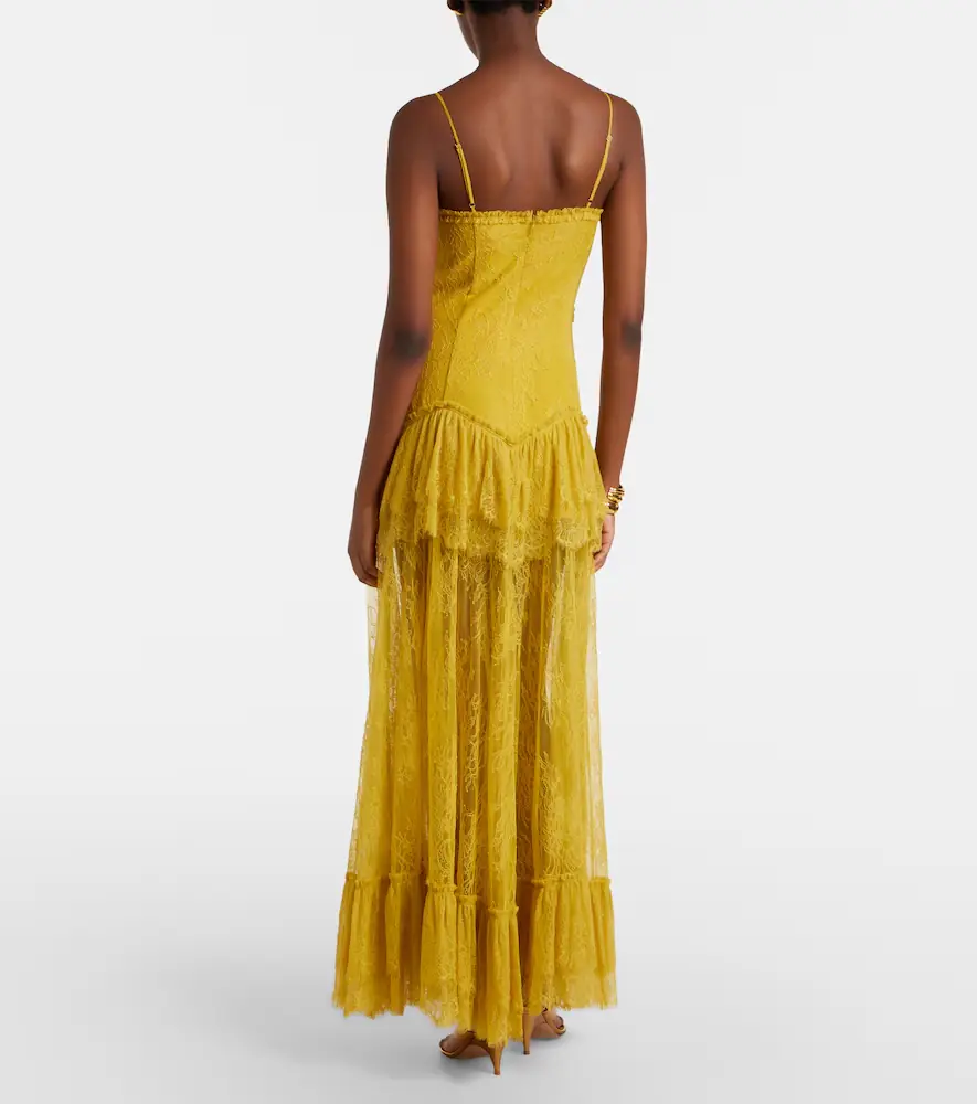 DE LA VALI Kala lace maxi dress | Thumbnail 5