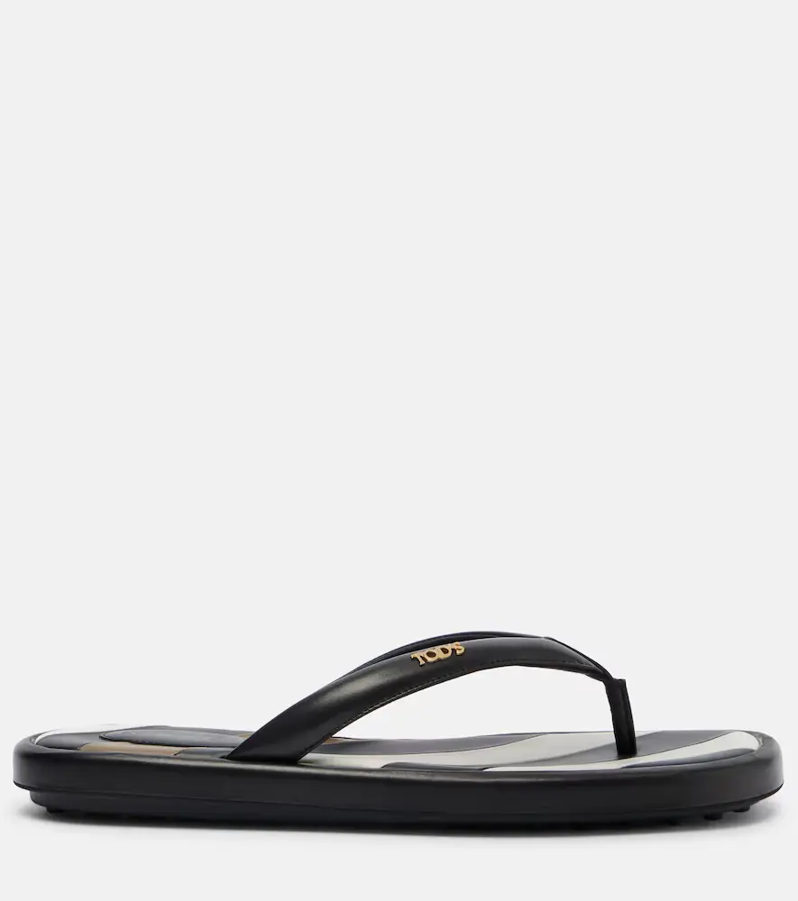 Tod's Leather thong sandals | Thumbnail 3