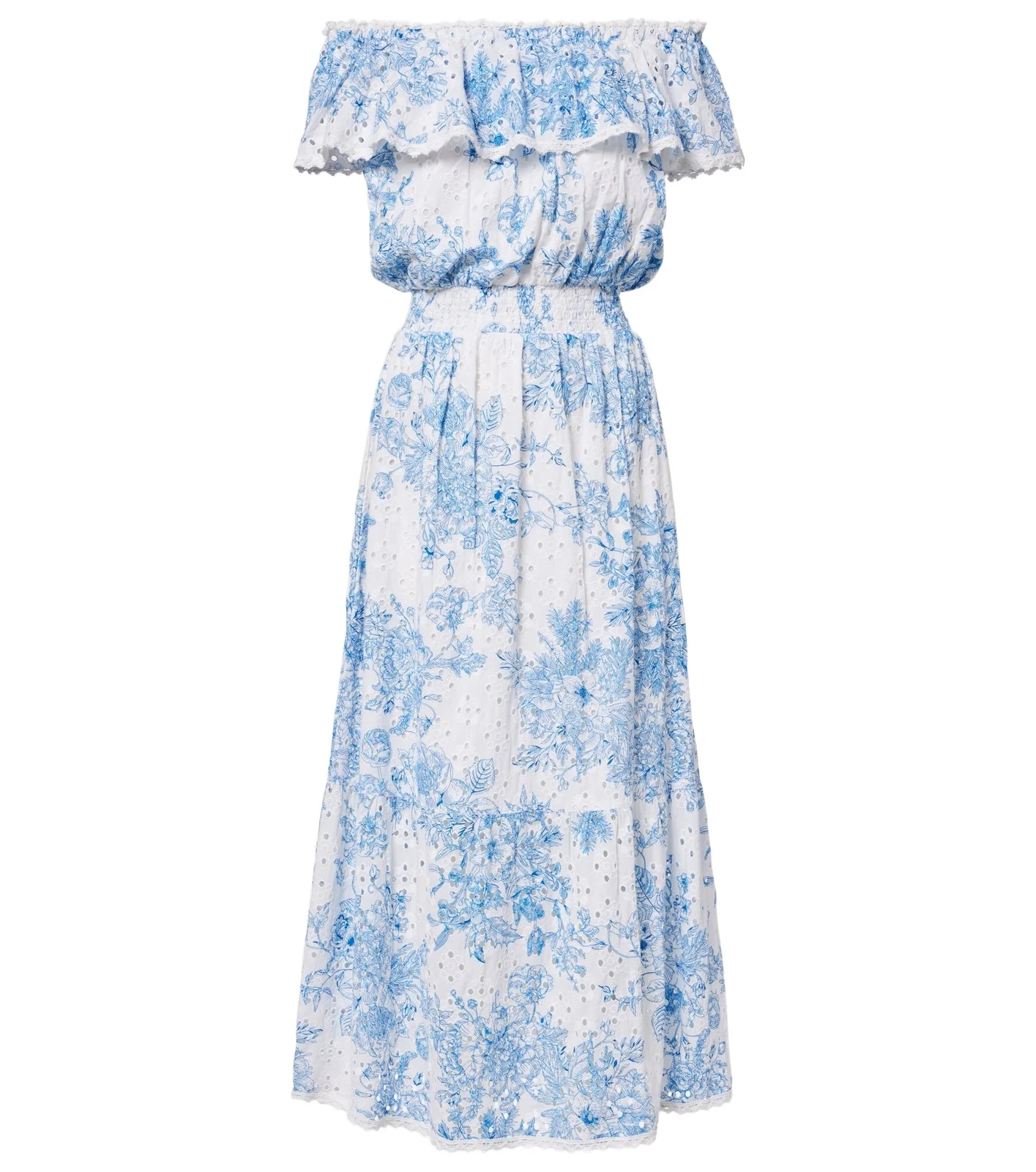 Larna printed cotton midi dress Larna printed cotton midi dress