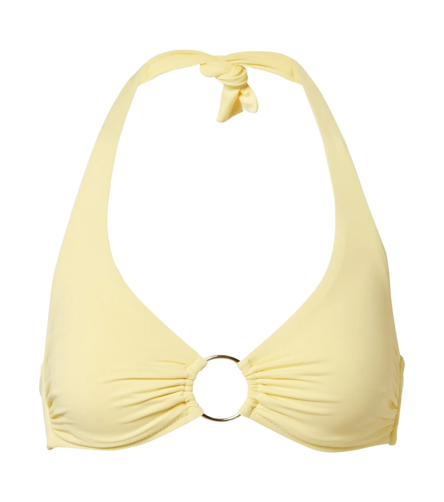 Brussels ring-detail bikini top