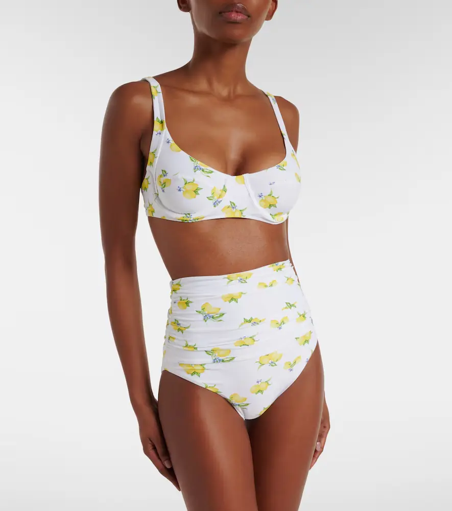 Melissa Odabash Tobago printed ruched bikini bottoms | Thumbnail 2