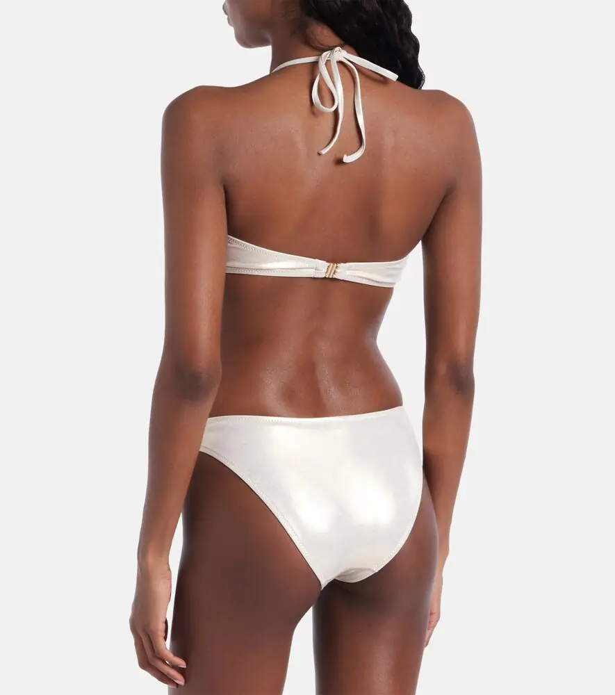 Melissa Odabash Liguria halterneck bikini top | Thumbnail 4 Melissa Odabash Liguria halterneck bikini top | Thumbnail 4