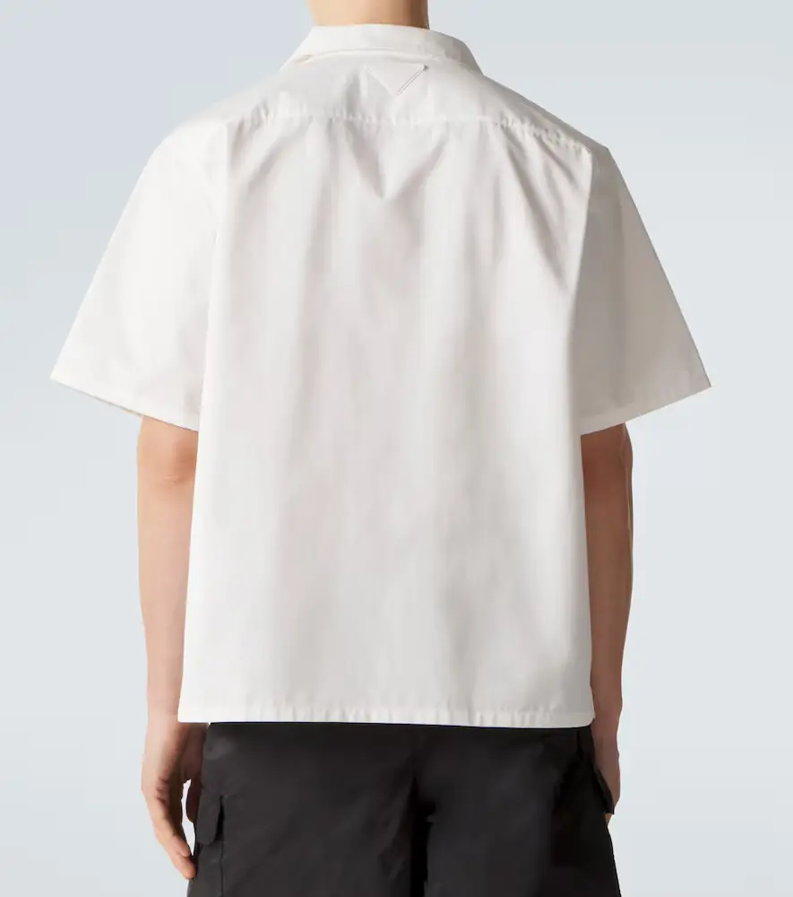 Prada Printed cotton bowling shirt | Thumbnail 2