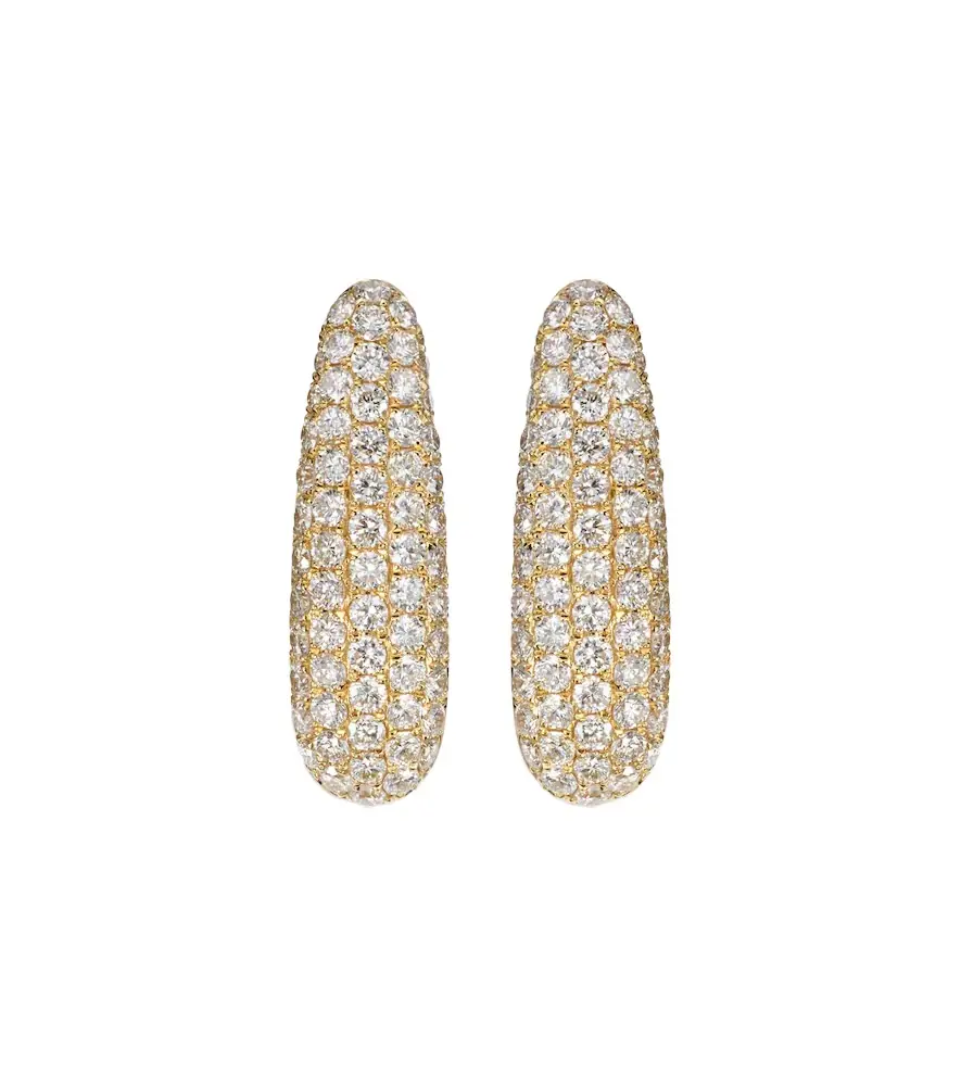Claire Petite 18kt gold earrings with diamonds Claire Petite 18kt gold earrings with diamonds